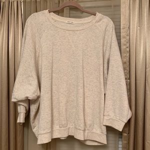 Cream Oversized Sweatshirt